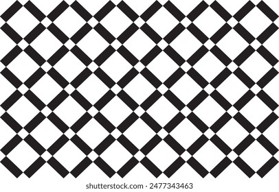 Abstract black and white geometric patterns design for background, wallpaper, textile, print, wrapping, fabric, clothing, home decor. vector illustration