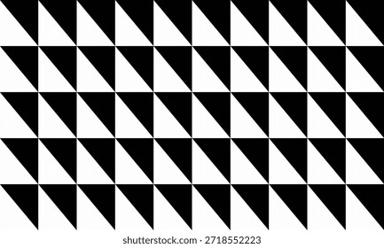 Abstractas patrón de triángulo geométrico en blanco y negro.  Diseño moderno y minimalista ideal para fondos, textiles o diseño de Sitio web.
