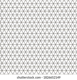 Abstract black and white geometry seamless vector pattern