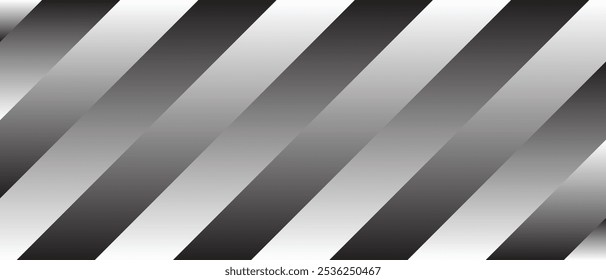 abstract black white gradient diagonal line pattern can be used background.