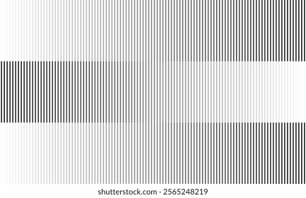 abstract black white gradient irregular line pattern suitable for background.
