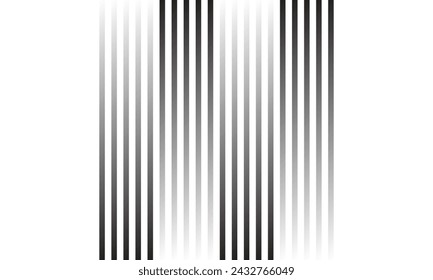 abstract black white gradient line irregular pattern vector illustration.