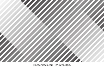 abstract black white gradient line irregular pattern vector illustration.