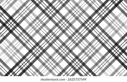 Gradiente blanco negro abstracto patrón cruzado de línea opuesta.