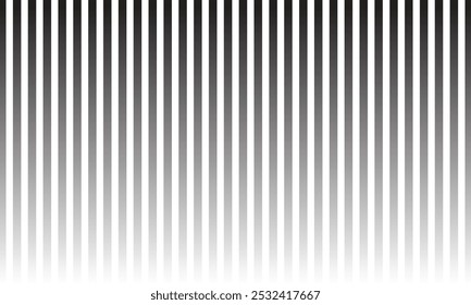 Patrón de línea recta de rayas de Vertical degradadas en blanco y negro abstracto.