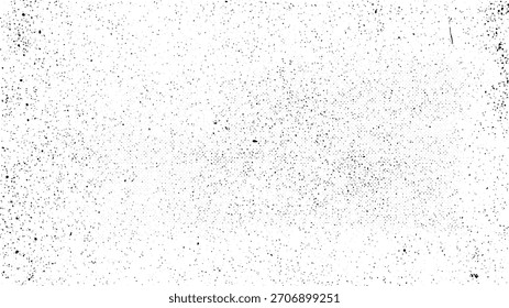 Fondo granulado blanco y negro Abstractas de la textura con el Vector sutil del ruido y del efecto angustiado