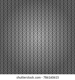 Abstract black, white and gray image with a squares. Vector illustration. Digital art abstract seamless pattern.
