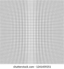 Abstract Black and White Grid Striped Geometric Seamless Pattern - Vector illustration