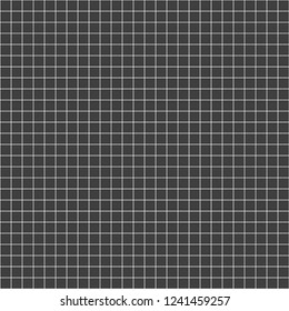 Abstract Black and White Grid Striped Geometric Seamless Pattern - Vector illustration