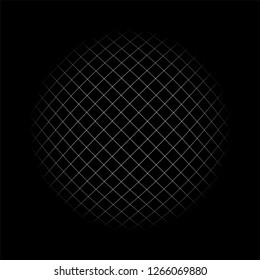 Abstract Black and White Grid Striped Geometric Seamless Pattern - Vector illustration