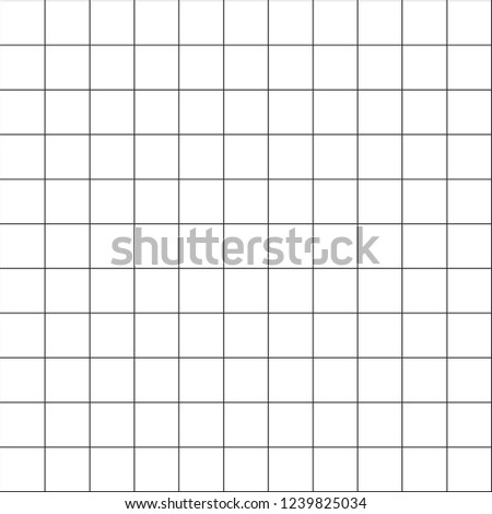 Abstract Black and White Grid Striped Geometric Seamless Pattern - Vector illustration