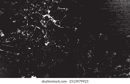 Abstract black and white grunge background. Eps10 vector