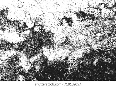 Abstract black and white grunge background, cement or concrete wall textured. Vector illustration design with copy space.