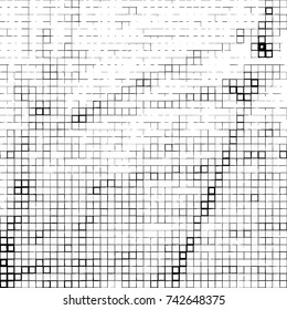 Abstract black and white grunge background vector