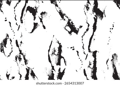 Abstract Black and White Grunge Scratch Texture