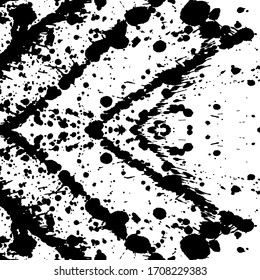 Abstract black and white grunge texture background set with organic ink patterns and rough noise effects. Suitable for posters, overlays, prints, branding, packaging, web backgrounds, and creative graphic design projects.