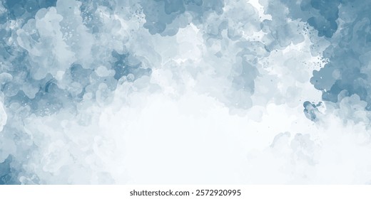 Abstract black and white grunge texture, vintage white painted marble with stains grunge, white paper texture vector illustration, Watercolor sky with white cloud. 