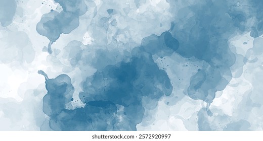 Abstract black and white grunge texture, vintage white painted marble with stains grunge, white paper texture vector illustration, Watercolor sky with white cloud. 