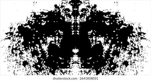 Abstract Black and White Grunge Texture with Streaks, Scratches, and Wear Marks