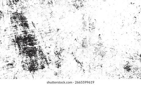 Abstrato Preto Branco Grunge Textura Sobreposição, Rough angustiado Superfície Fundo