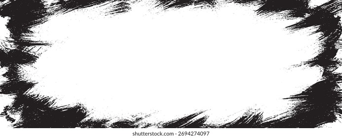 Abstract black and white grunge texture for design elements and backgrounds