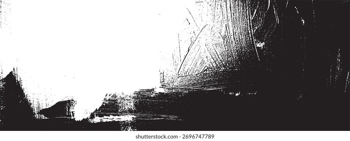 Fondo Abstractas de textura de grunge blanco y negro con efecto granulado