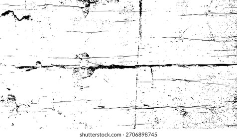 Abstractas fondo de textura de grunge en blanco y negro con superposición angustiada y Vector de detalles de superficie rugosa