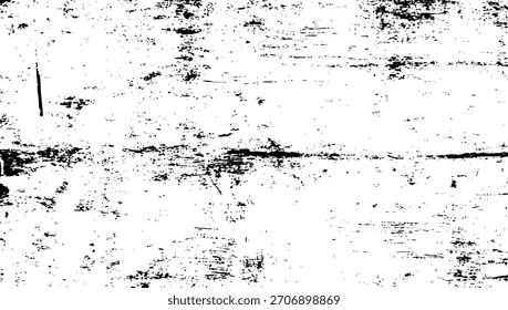 Abstractas fondo de textura de grunge en blanco y negro con superposición angustiada y Vector de detalles de superficie rugosa