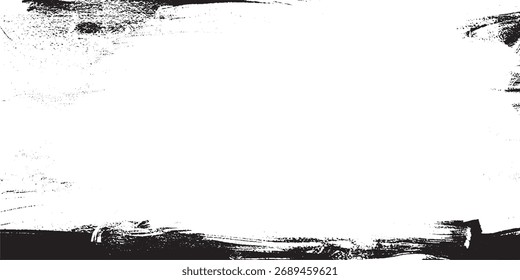 Abstract black and white grungy vector background or texture backdrop