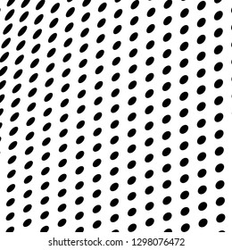 Abstract black and white halftone