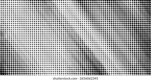 Abstract black and white halftone copy space.

