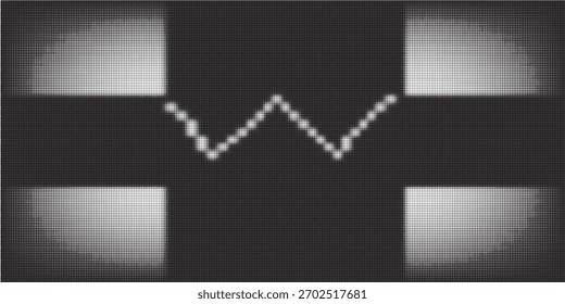 Textura De Padrão De Meio-Tom Preto E Branco Abstrato