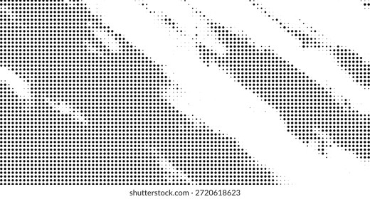 Abstractas fondo de punto medio tono blanco y negro con patrón diagonal dinámico. Diseño moderno de moda en Ilustración vectorial