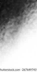 Vetor de meio-tom preto e branco abstrato fundo com pontos de gradiente suave textura desbotada mínimo estilo retro digital sobreposição moderno design artístico grayscale papel de parede arte gráfica