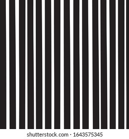 Abstract black and white hand draw and paint brush, strokes with vertical lines pattern background