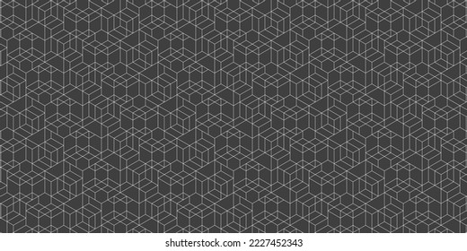 hexágono blanco negro abstracto, fondo de textura geométrica, patrón de polígono, concepto de red