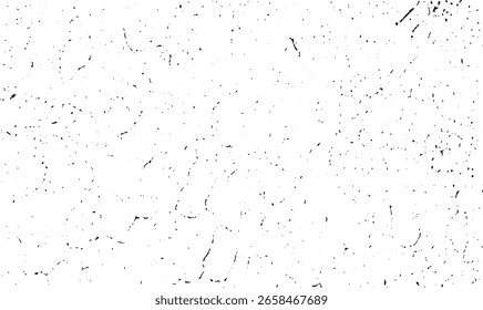 Abstract black and white ink splashes on a wet grunge dots texture with water droplets and bubbles