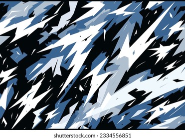 vector de rayo negro y blanco abstracto con tornillos relámpago, en el estilo de pintura basada en patrones, abstracción geométrica inspirada en graffiti, ombligo blanco oscuro y negro, bordes dentados