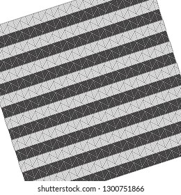 Abstract black and white line triangle pattern, vector eps10