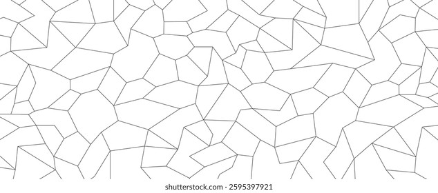 abstract black white lines. geometric rectangle texture background. polygon pattern. architectural concept.