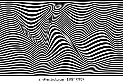 Royalty Free Black White Optical Illusions Stock Images Photos