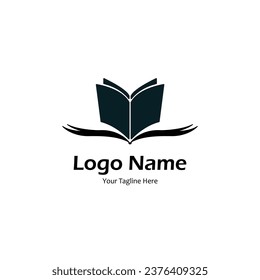 abstract black and white logo