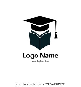 abstract black and white logo