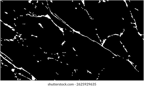 Abstract black and white marble texture, suitable for background or design elements. Clean lines and organic patterns for versatile applications.