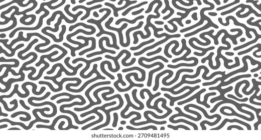 Textura de padrão de labirinto preto e branco abstrato para design e fundos