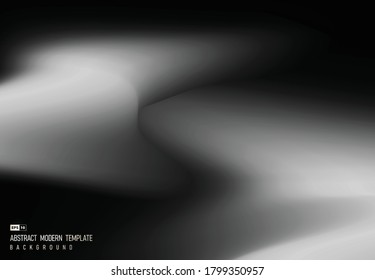 Abstract black and white mesh design of decorative cover background. Use for ad, poster, artwork, template design, print. illustration vector eps10