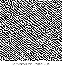 abstract black and white organic pattern design background 