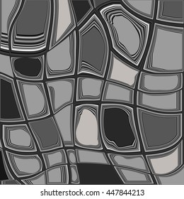 abstract black and white pattern