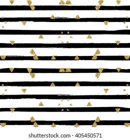 abstract, black and white pattern, african, shine, print, tribal, triangle, boho, glitter