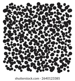 An abstract black and white pattern composed of numerous short, wavy lines creating a dynamic and modern textured background